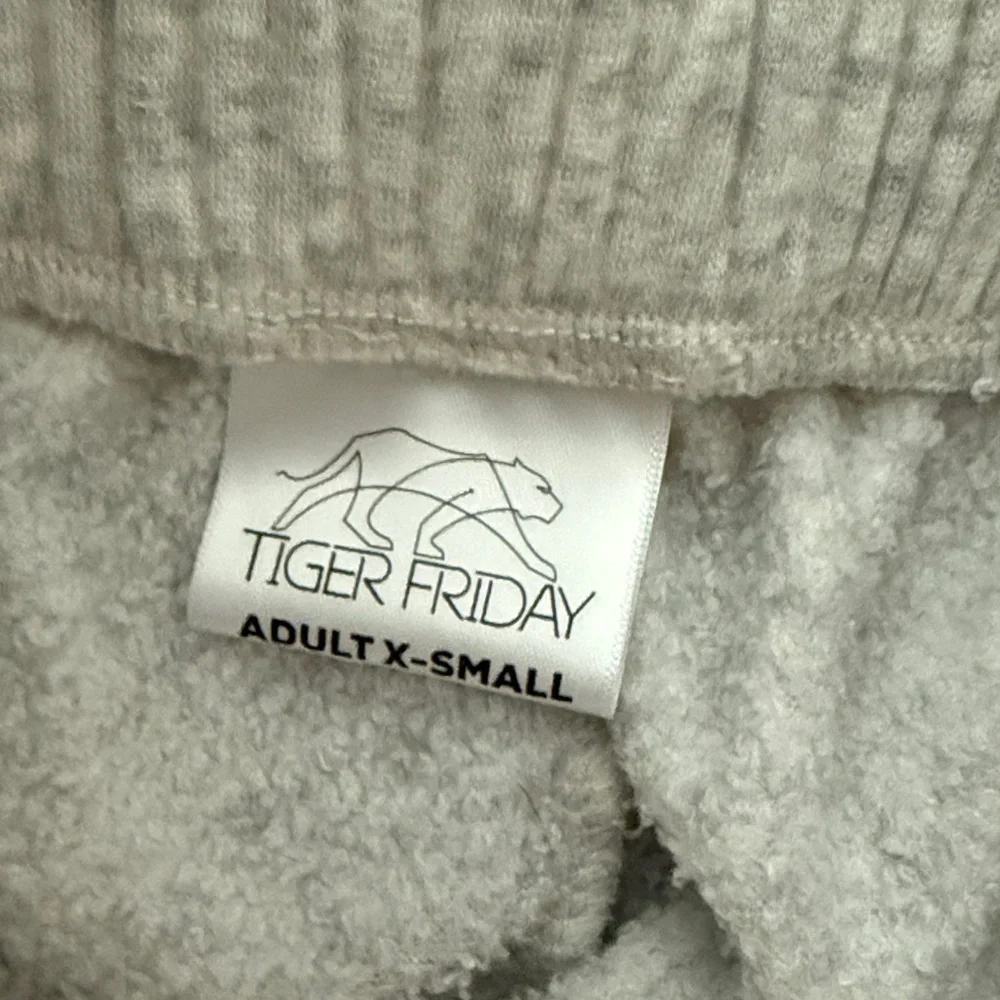 Tiger Friday Gray Wide-Leg Sweatpants size adult XS - Picture 2 of 4